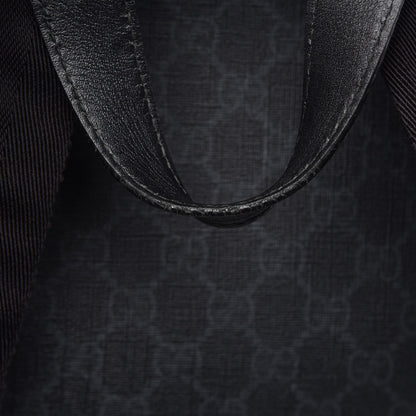 Gucci GG Supreme Monogram Medium Day Backpack Grey Black 9 of 10