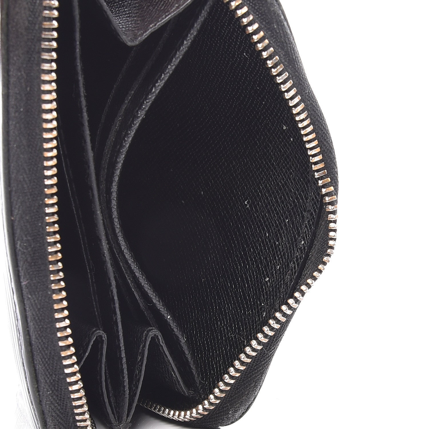 Louis Vuitton Epi Zippy Coin Purse Black 7 of 13