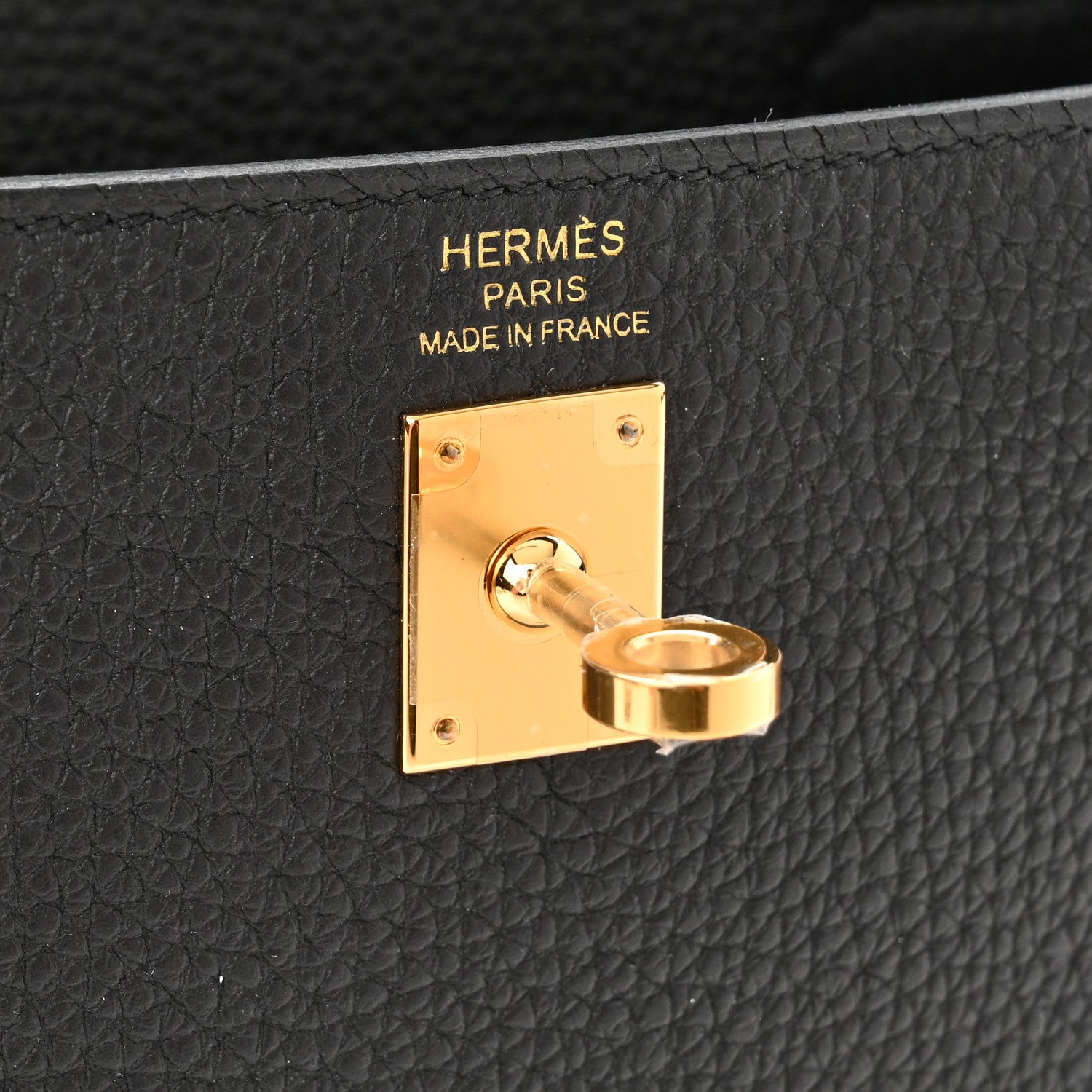 Hermes Togo Kelly Retourne 25 Black 6 of 11