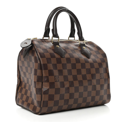 Louis Vuitton Damier Ebene Speedy Bandouliere 25 3 of 9