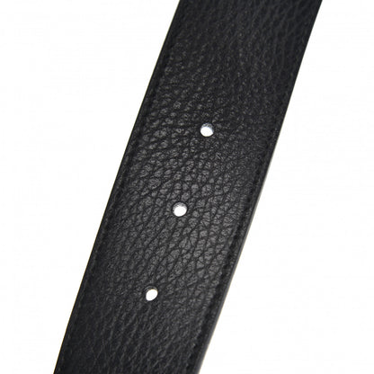 Gucci Calfskin 1973 Reversible Belt 105 42 Black Brown 4 of 5