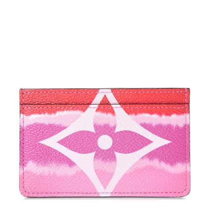 Louis Vuitton Monogram Escale Card Holder Rouge 1 of 6