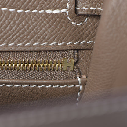 Hermes Epsom Kelly Sellier 32 Etoupe 25 of 37