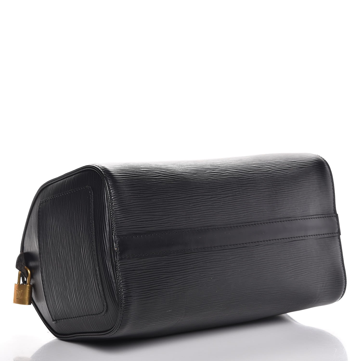 Louis Vuitton Epi Speedy 25 Black 4 of 9