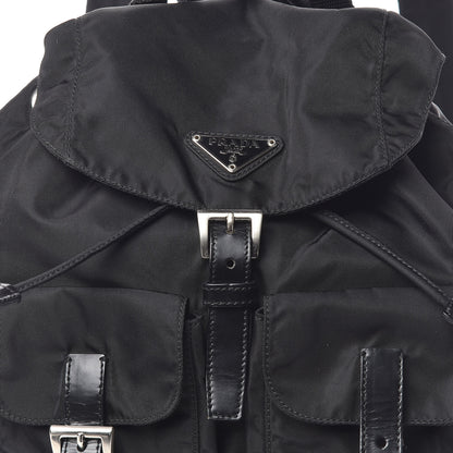 Prada Tessuto Nylon Vela Small Backpack Black 9 of 9