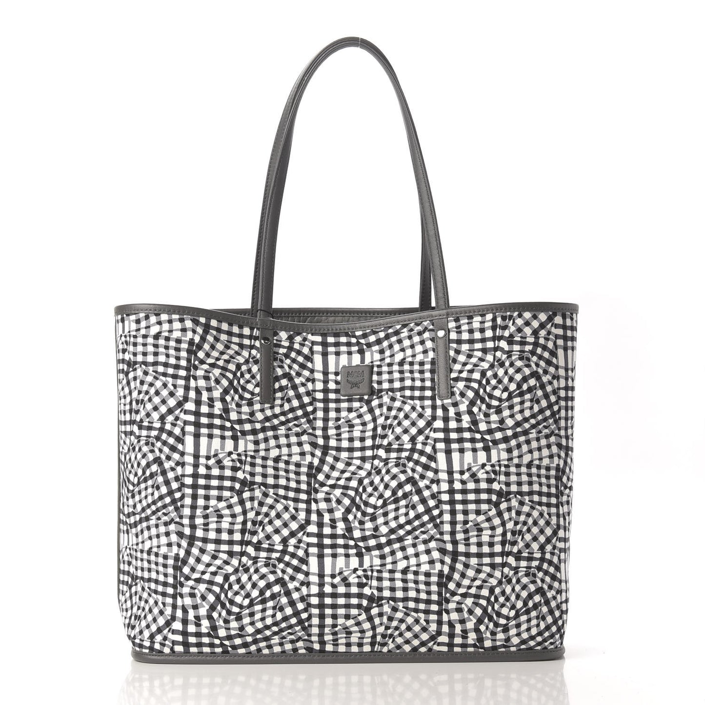 Visetos Medium Reversible Shopper Tote Phantom Grey