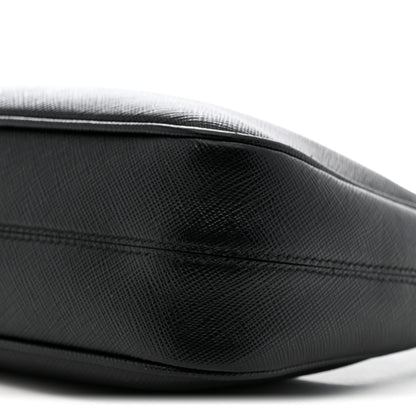 Prada Saffiano Lux Re-Edition 2005 Shoulder Bag Black 10 of 10