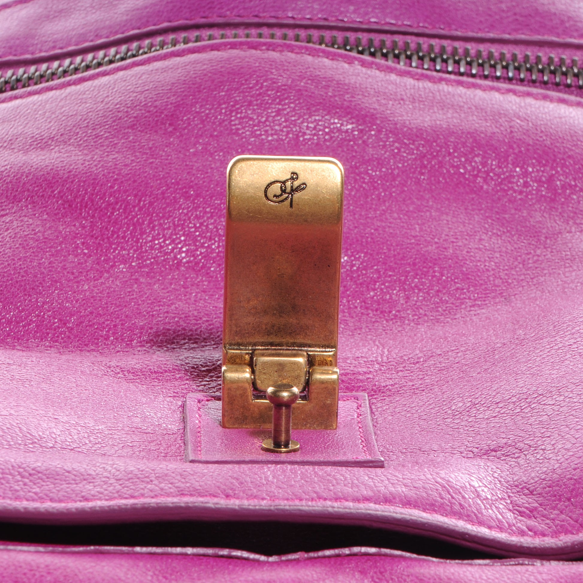 Proenza Schouler Lambskin PS1 Large Satchel Orchid 10 of 12