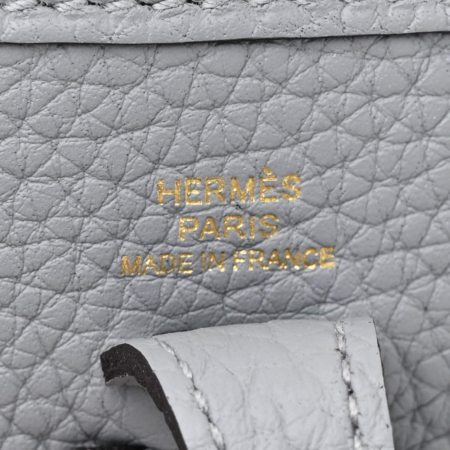 Hermes Taurillon Clemence Evelyne TPM Gris Pantin 1652244