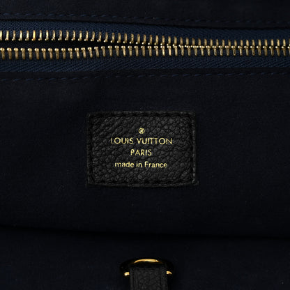Louis Vuitton Empreinte Monogram Giant Neverfull MM Black 7 of 12