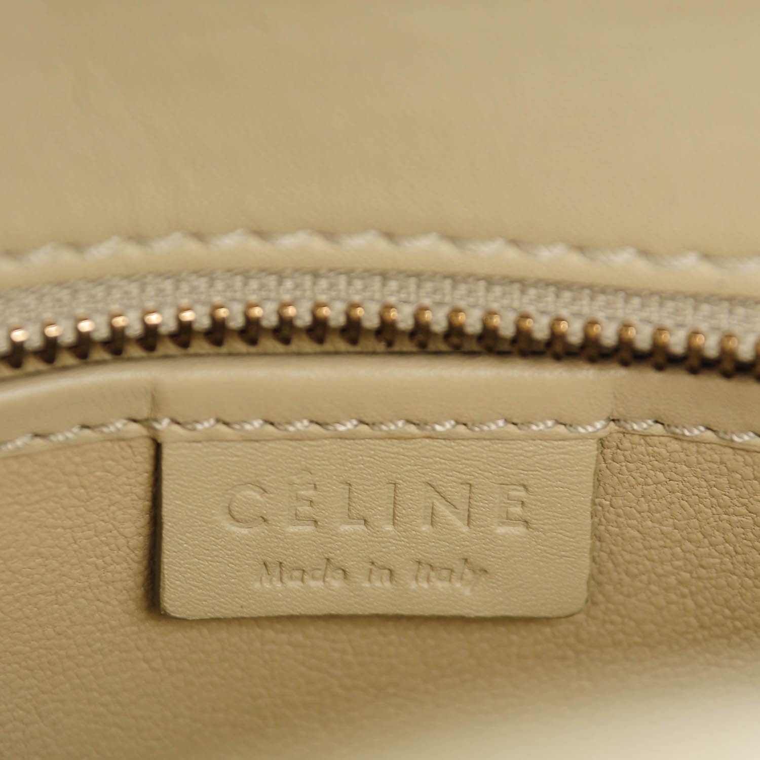 Celine Satin Calfskin Nano Luggage Powder 7 of 8