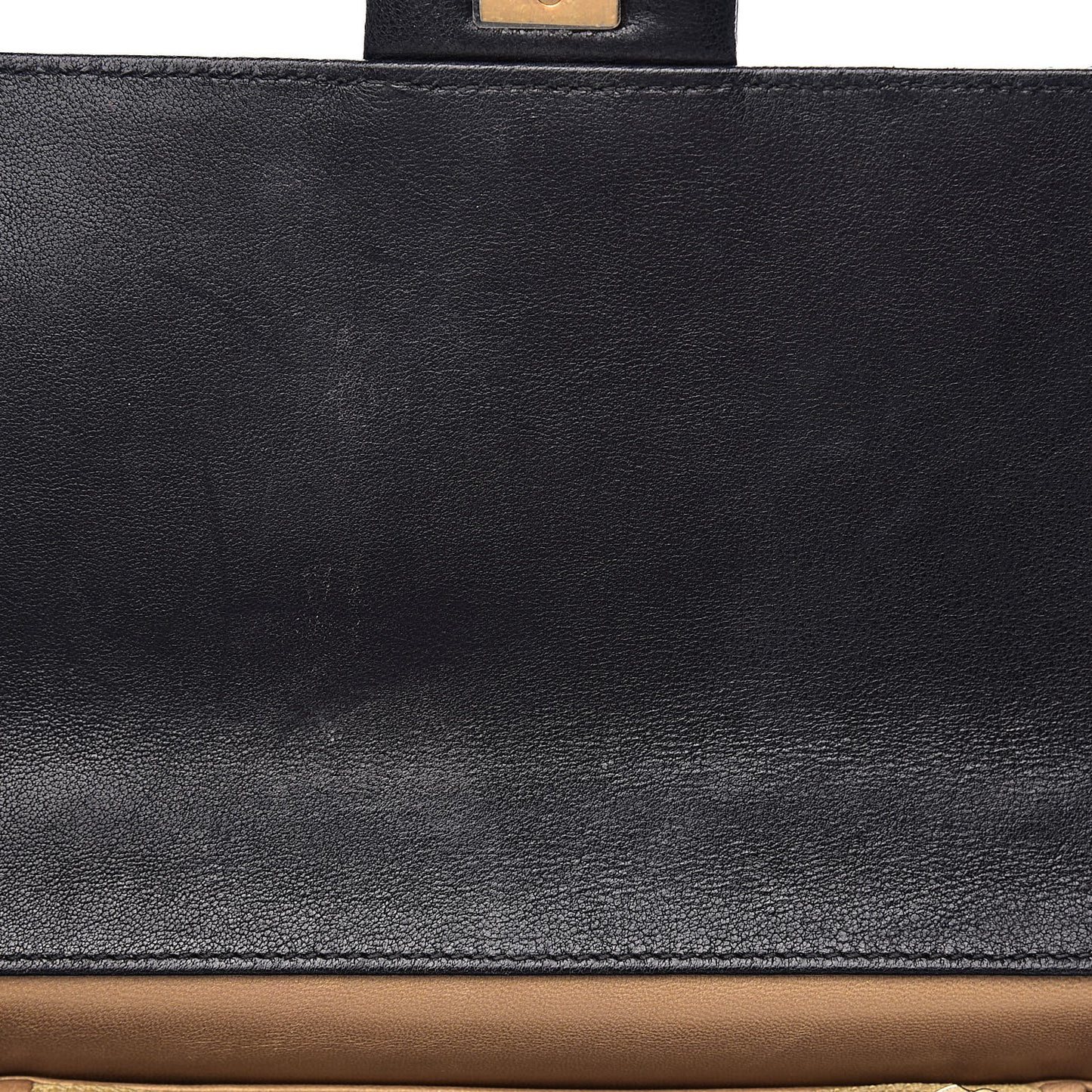 Lambskin Quilted Small Chic Pearls Flap Black