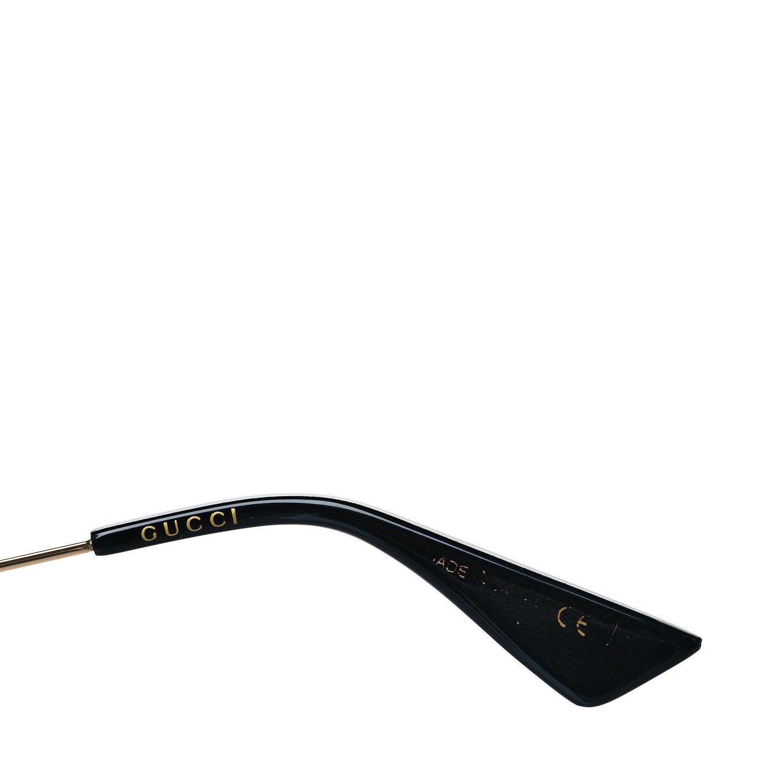 Gucci Metal Round Frame Sunglasses GG0061S Black 4 of 7