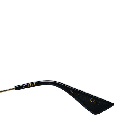 Gucci Metal Round Frame Sunglasses GG0061S Black 4 of 7
