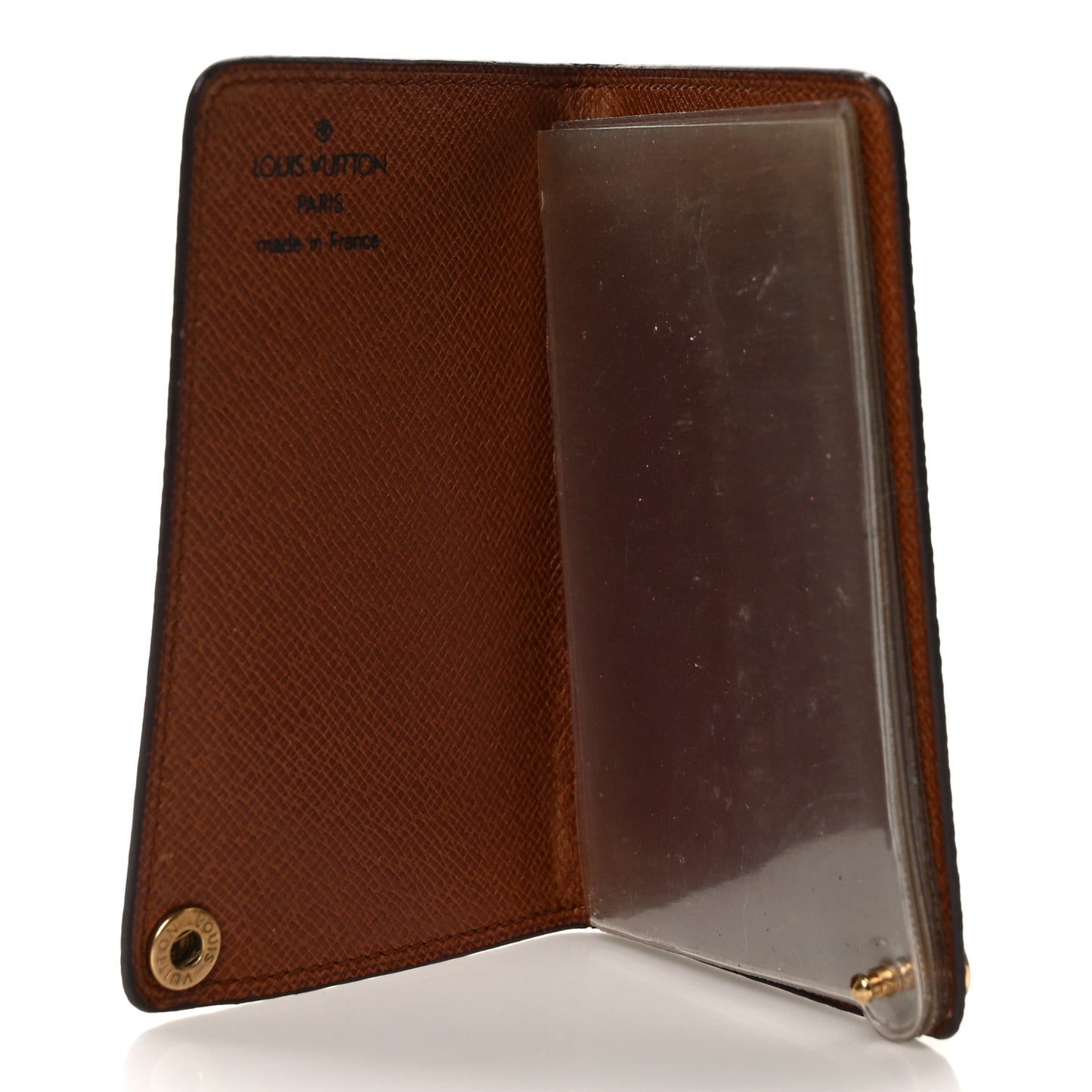 Monogram Credit Card Photo Holder
