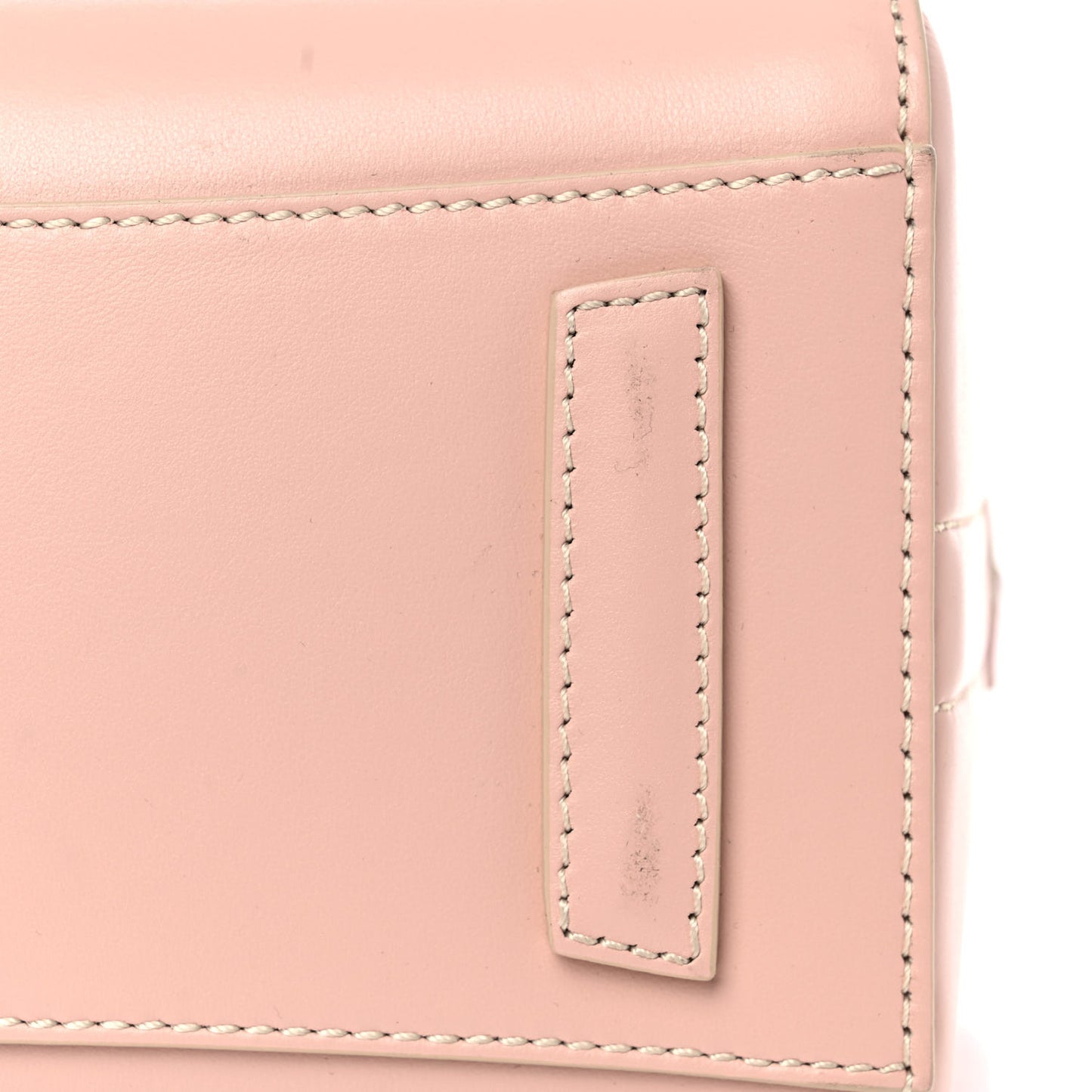 Metallic Calfskin Mini Antigona Light Pink
