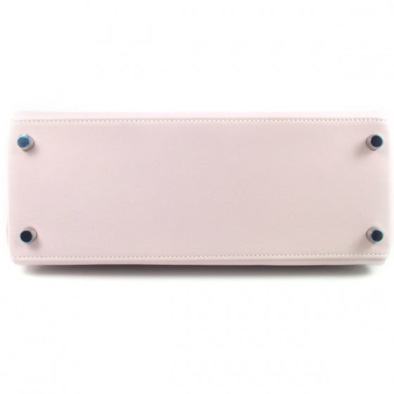 Hermes Swift Kelly 28 Rose Dragee PHW 5 of 9
