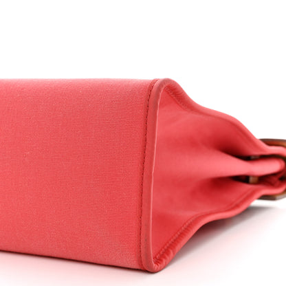 Hermes Vache Hunter Toile Herbag Zip 31 PM Rose Jaipur 12 of 14