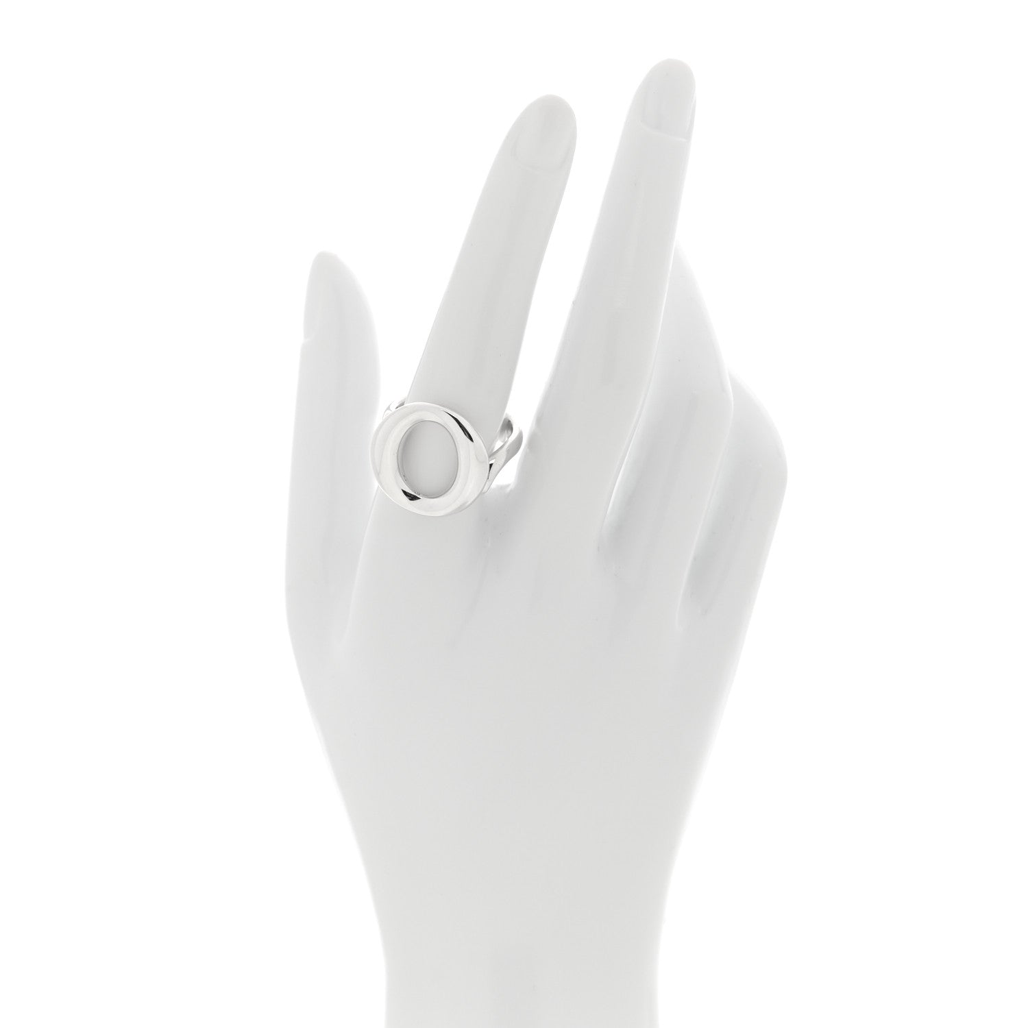 Tiffany Sterling Silver Elsa Peretti Sevillana Ring 56 7.75 2 of 4