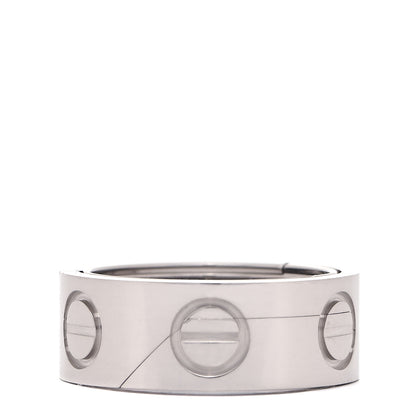 Cartier 18K White Gold 7mm Astro LOVE Ring 47 4 3 of 6
