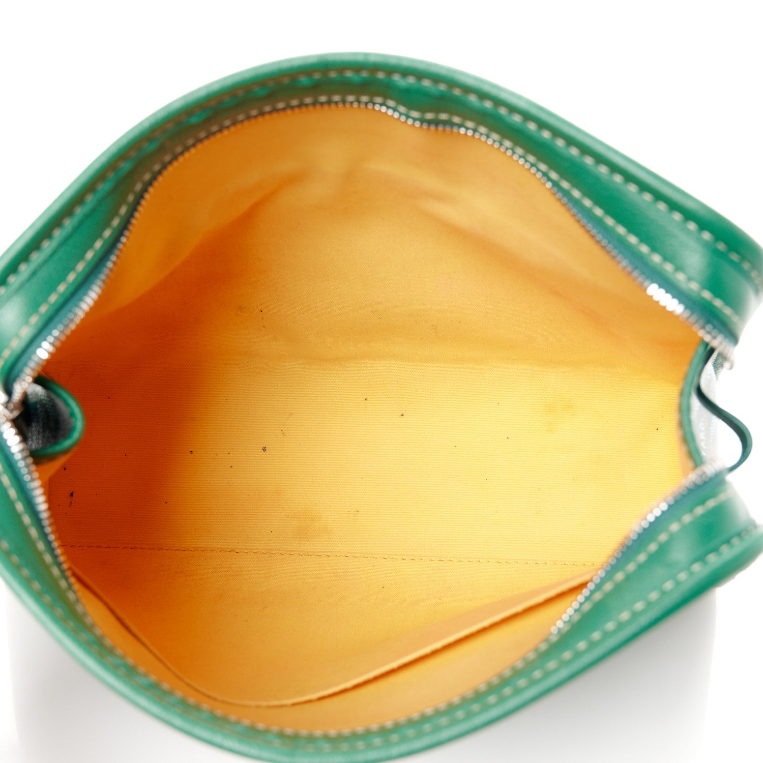 Goyard Goyardine Jouvence Toiletry Pouch MM Green 5 of 10