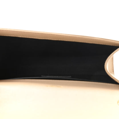 Saint Laurent Grain De Poudre Medium Monogram Kate Satchel Dark Beige 5 of 9