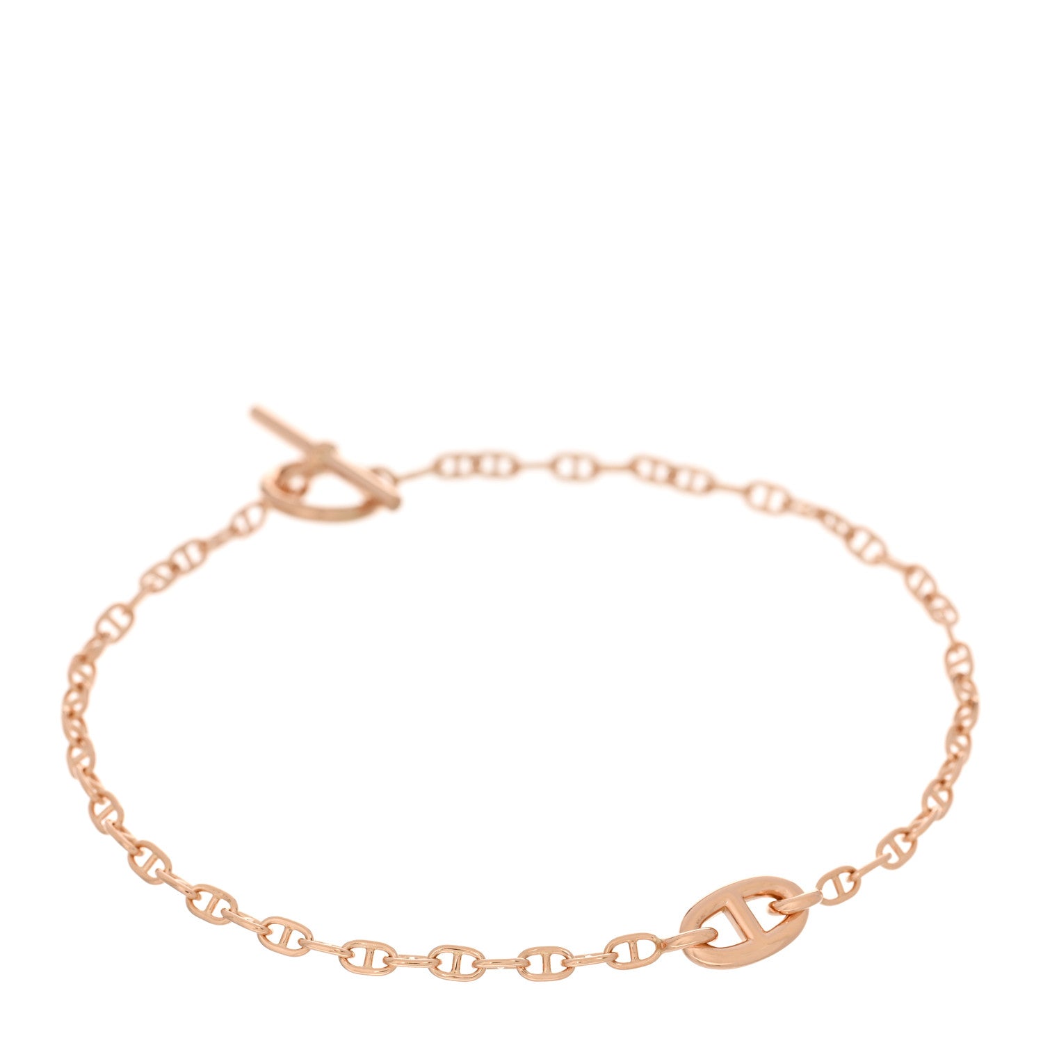 Hermes 18K Rose Gold TPM Farandole Bracelet XS 1 of 4