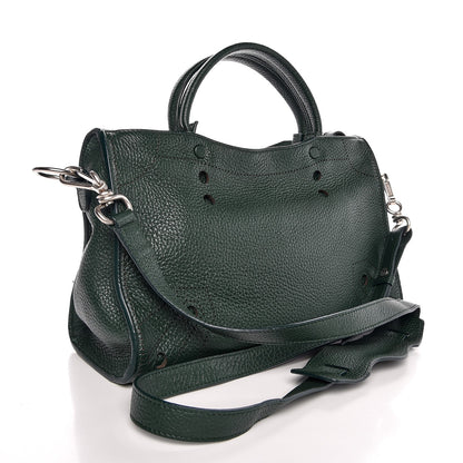 Balenciaga Veau Grana Perforated Blackout Hardware S City Verde 4 of 8