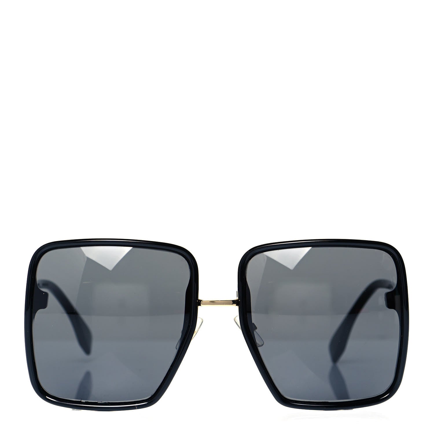 Fendi Square Sunglasses FF 0402/S Black 2 of 7