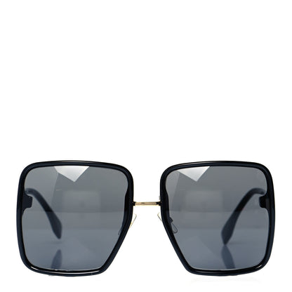 Fendi Square Sunglasses FF 0402/S Black 2 of 7