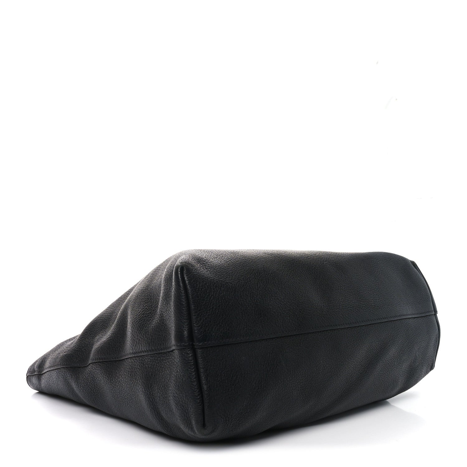 Prada Vitello Daino Tote Black 4 of 10
