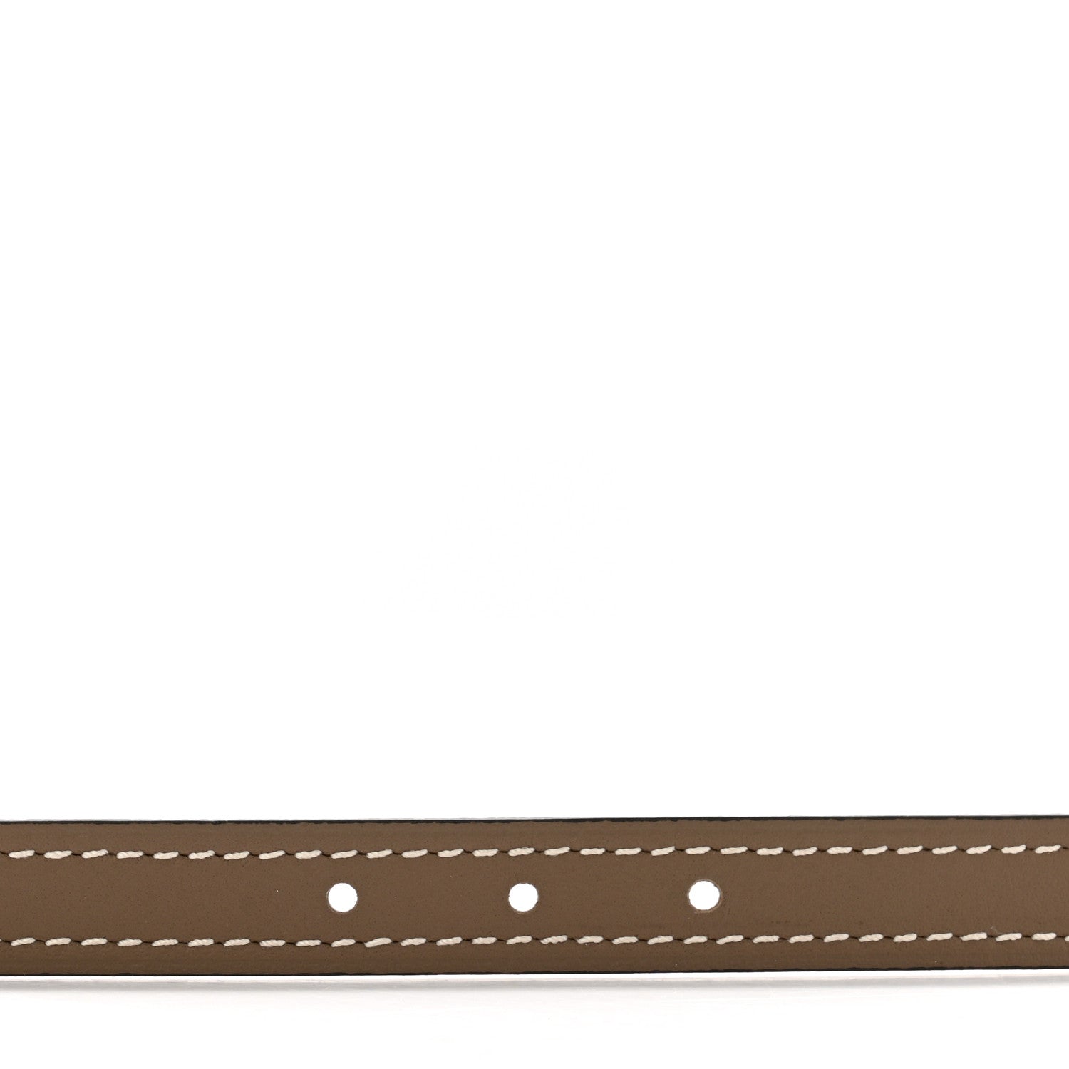 Hermes Epsom Swift 13mm Heritage Belt 65 26 Etoupe White 3 of 6