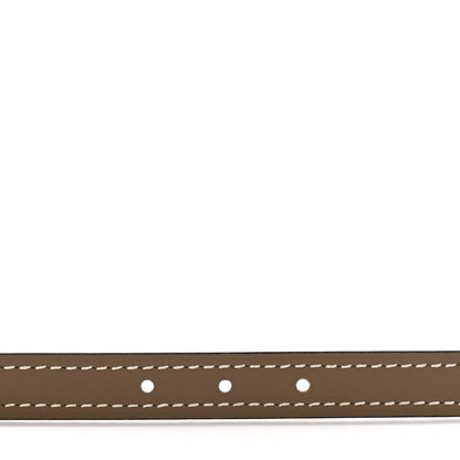 Hermes Epsom Swift 13mm Heritage Belt 65 26 Etoupe White 3 of 6