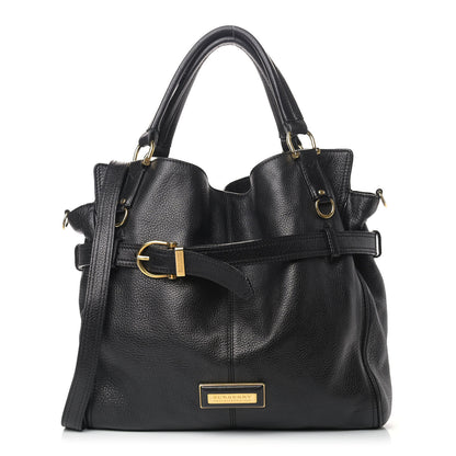 Burberry Grainy Calfskin Tote Black 1 of 13