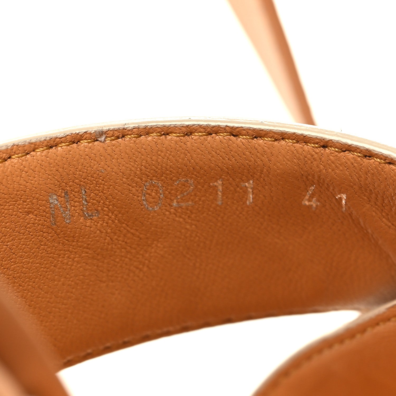 Louis Vuitton Damier Azur Starboard Wedges 41 Tan 8 of 9