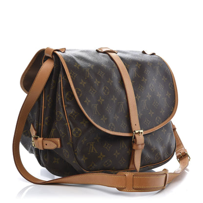 Louis Vuitton Monogram Saumur 35 3 of 13