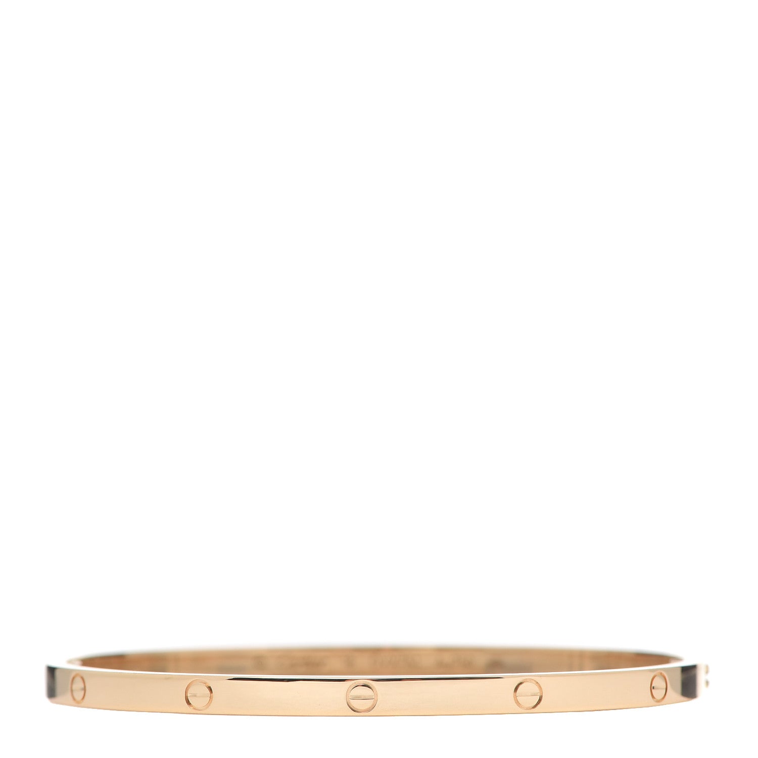 Cartier 18K Yellow Gold Small LOVE Bracelet 18 3 of 7