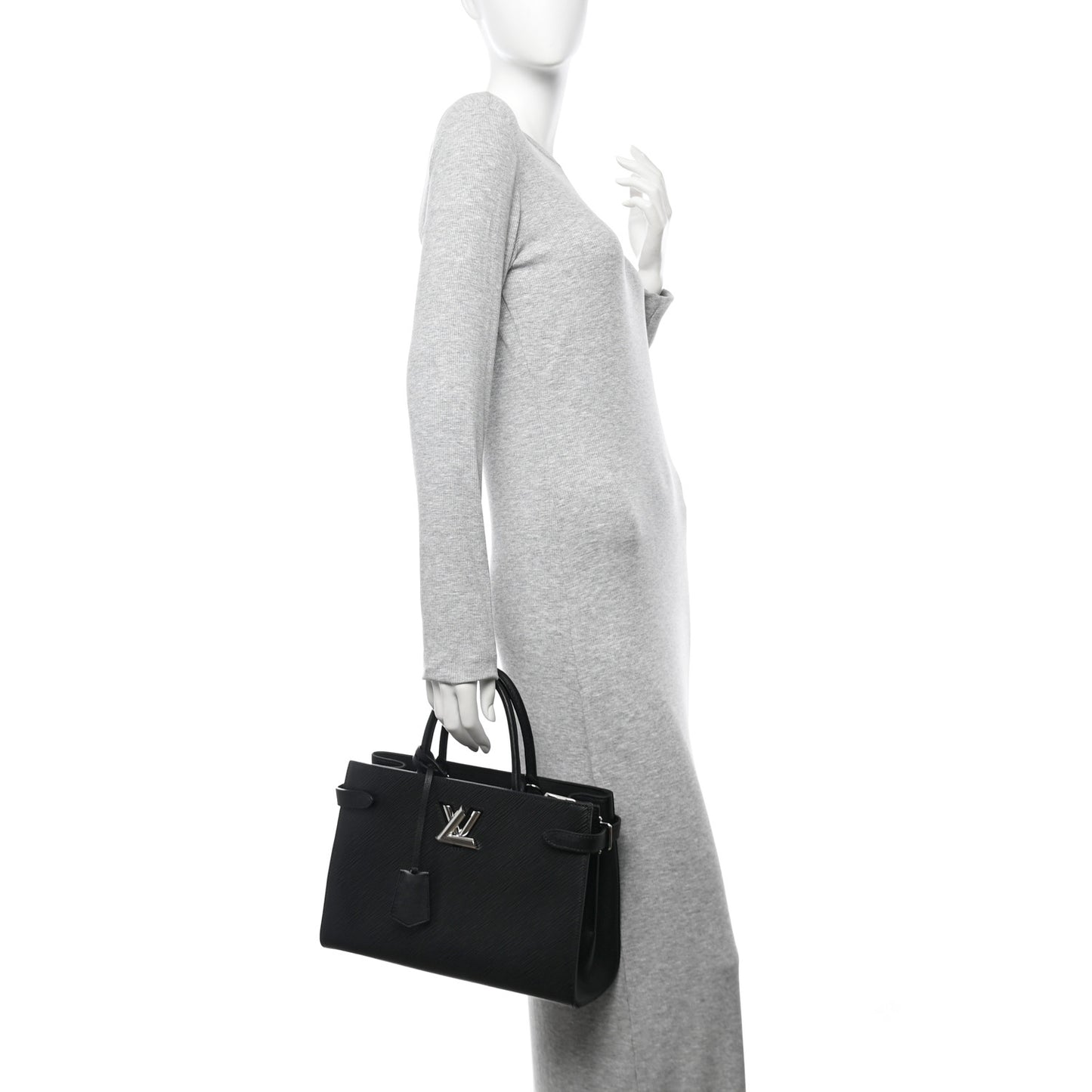 Epi Twist Tote Black