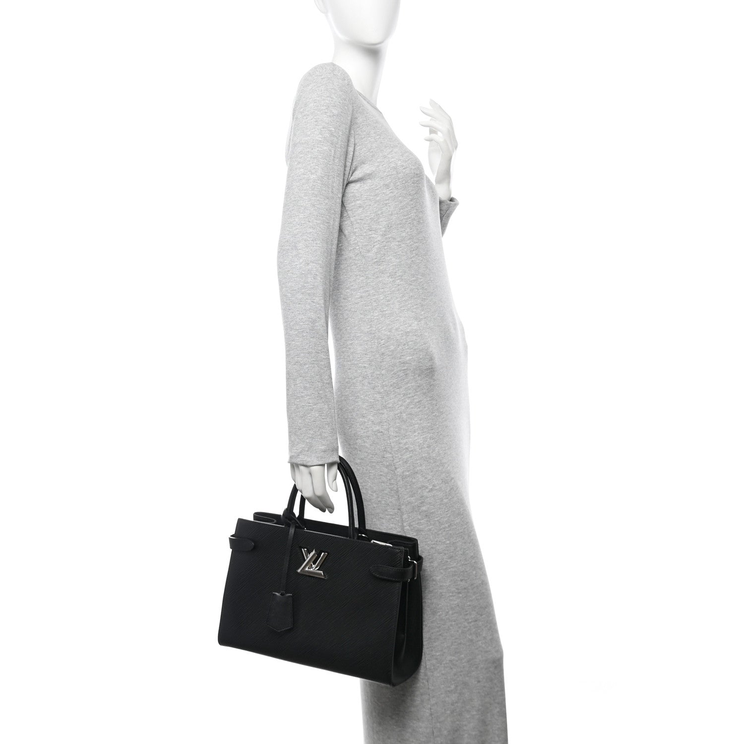 Louis Vuitton Epi Twist Tote Black 2 of 10