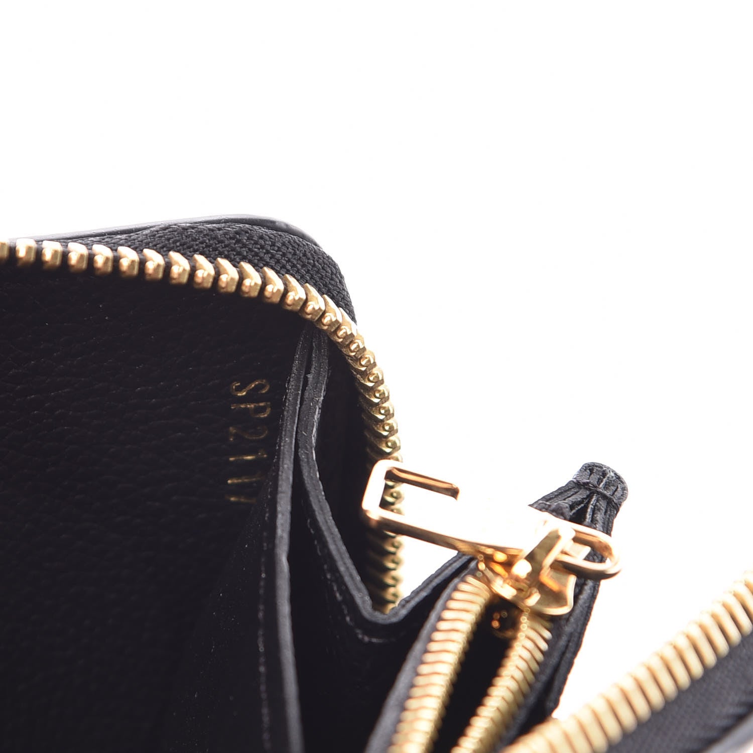 Louis Vuitton Empreinte Clemence Wallet Black 7 of 8