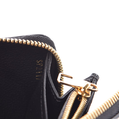 Louis Vuitton Empreinte Clemence Wallet Black 7 of 8