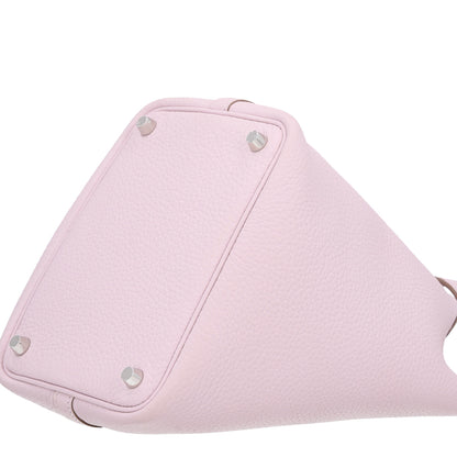 Hermes Taurillon Clemence Picotin Lock 18 PM Mauve Pale 10 of 10