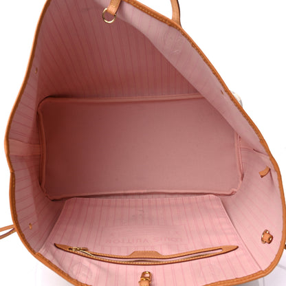 Louis Vuitton Damier Azur Neo Neverfull GM Rose Ballerine 5 of 17