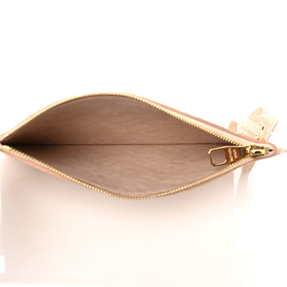 Louis Vuitton Empreinte Monogram Summer Stardust Neverfull MM Pochette Beige Clair 4 of 7