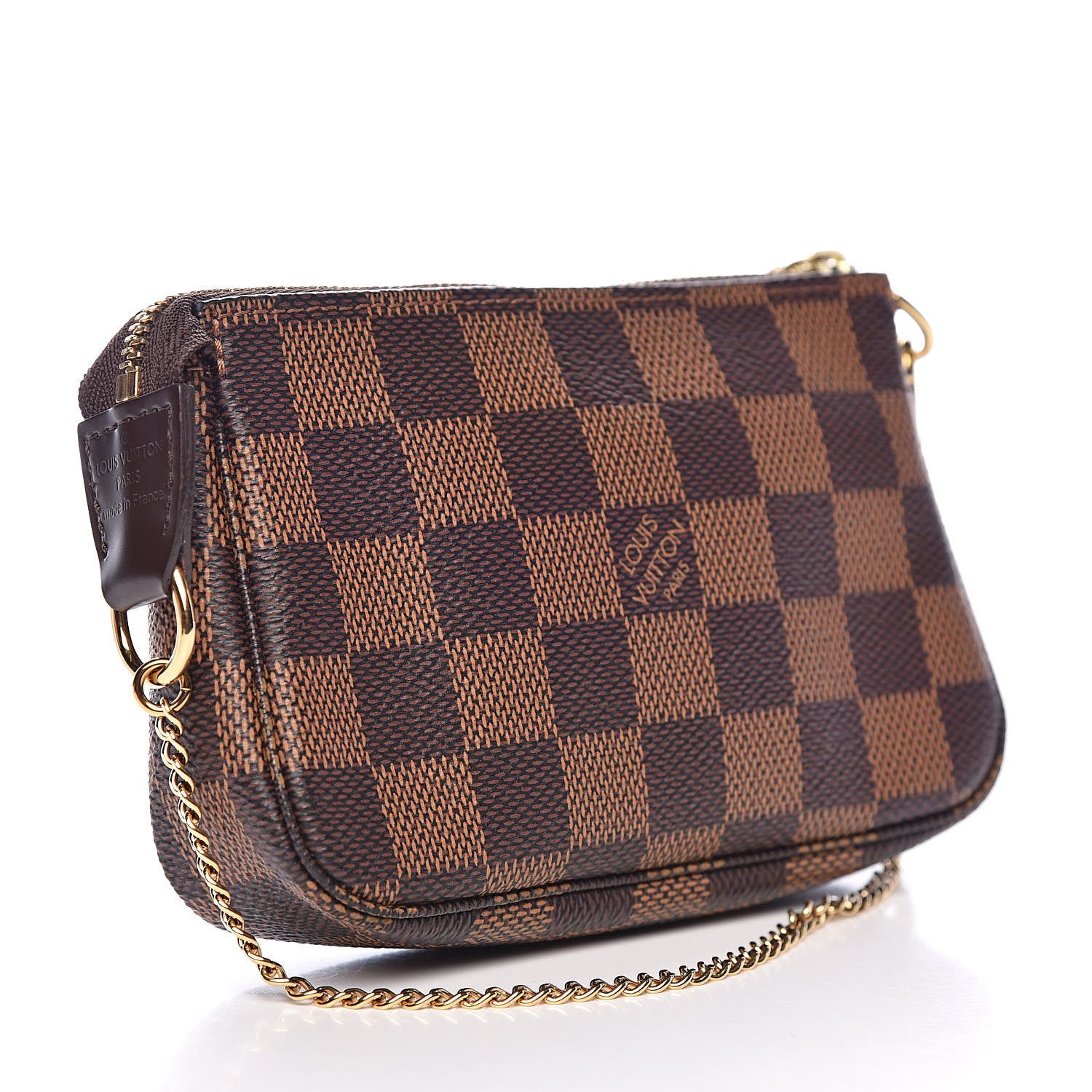 Louis Vuitton Damier Ebene Mini Pochette Accessories 3 of 9
