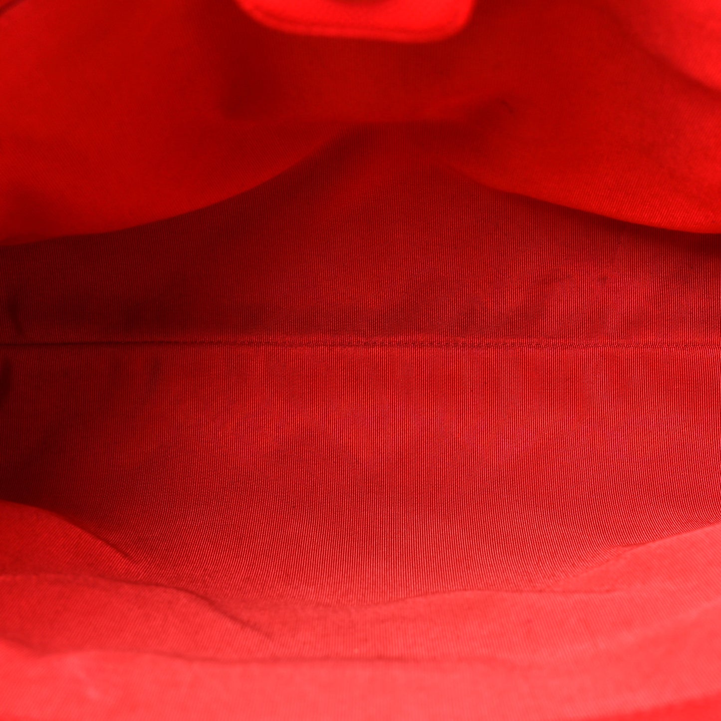 Caviar Quilted In Out Flap Shopping Tote Red