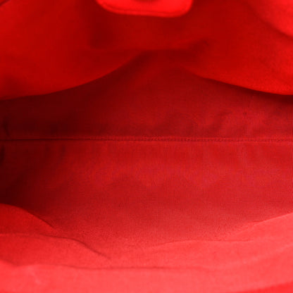 Chanel Caviar Quilted In Out Flap Shopping Tote Red 5 of 14