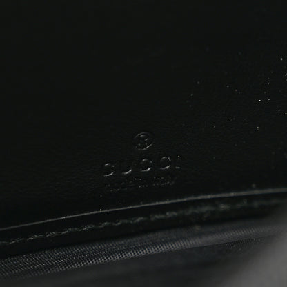 Gucci Calfskin Matelasse GG Marmont Continental Wallet Black 6 of 12