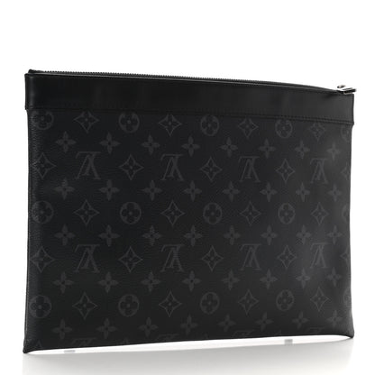 Louis Vuitton Monogram Eclipse Discovery Pochette GM 3 of 10