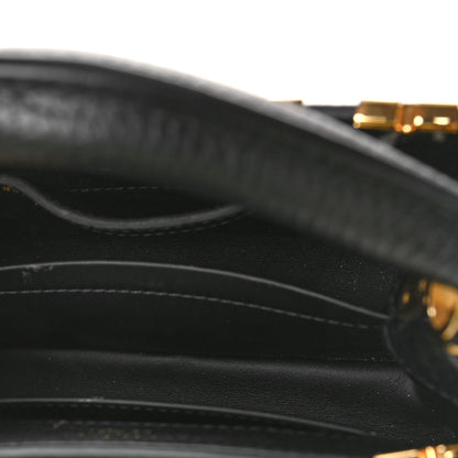 Louis Vuitton Taurillon Embellished Flower Crown Capucines Mini Black 5 of 7